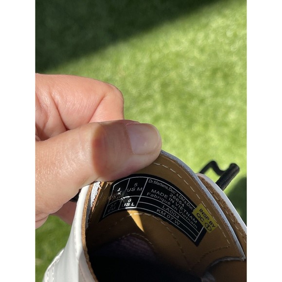 Dr Martens 1461 BEX SMOOTH White LEATHER OXFORD Unisex SHOES Size 5 US M - Picture 10 of 14